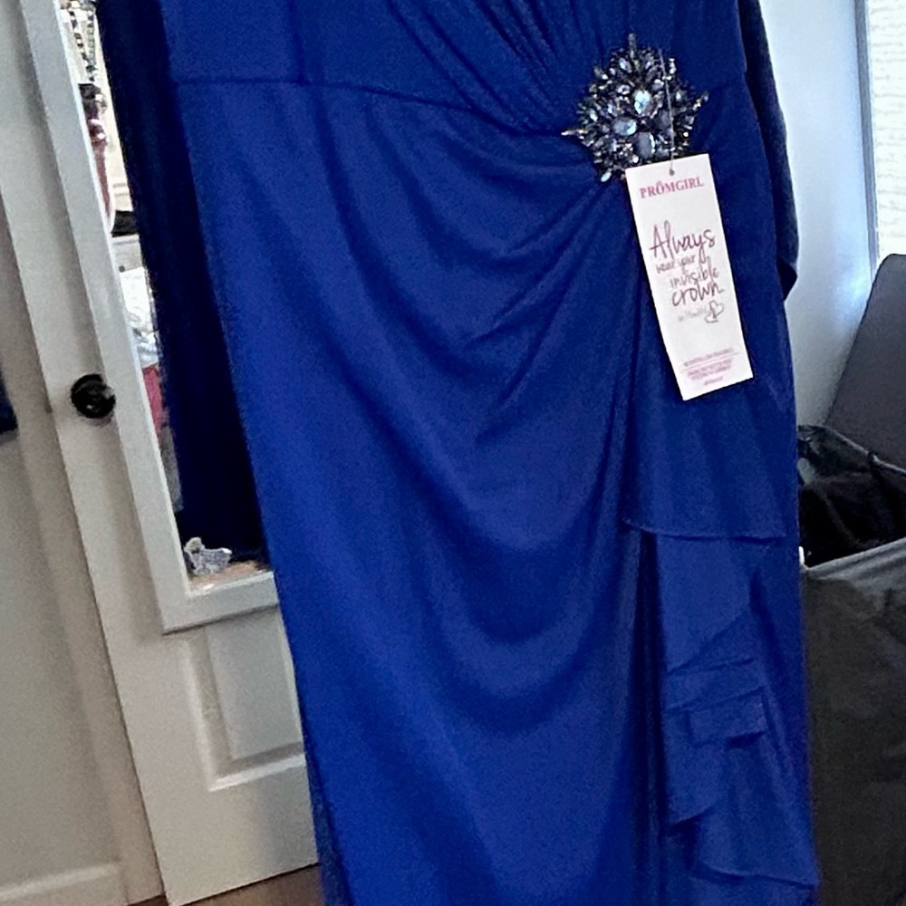 PromGirl Blue Evening Dress